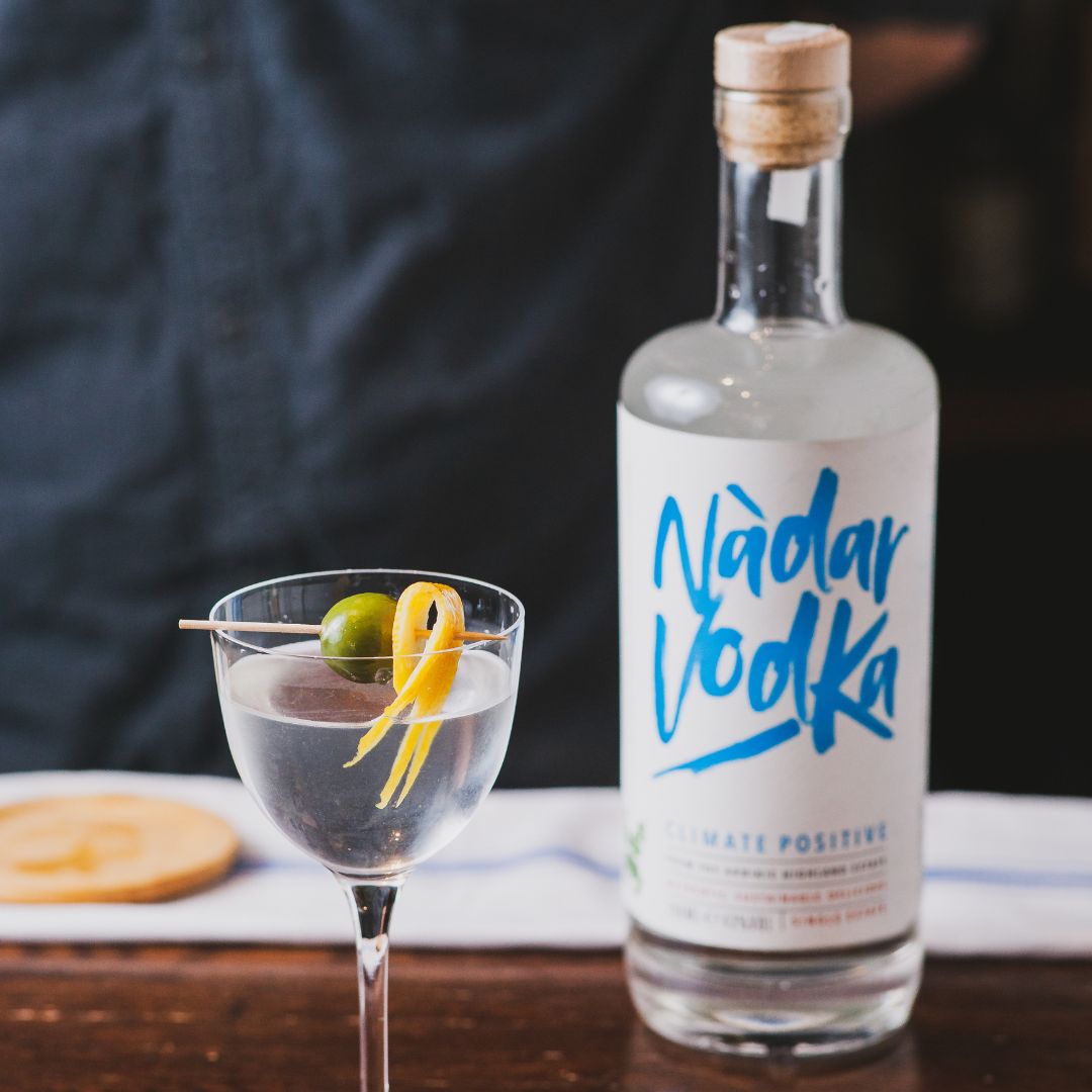 Nàdar Vodka - World's First Climate Positive Vodka - Award Winning